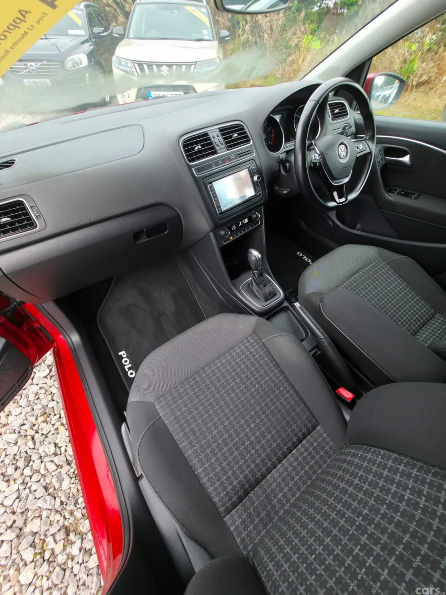 Volkswagen Polo Hatchback, Petrol, 2017, Red