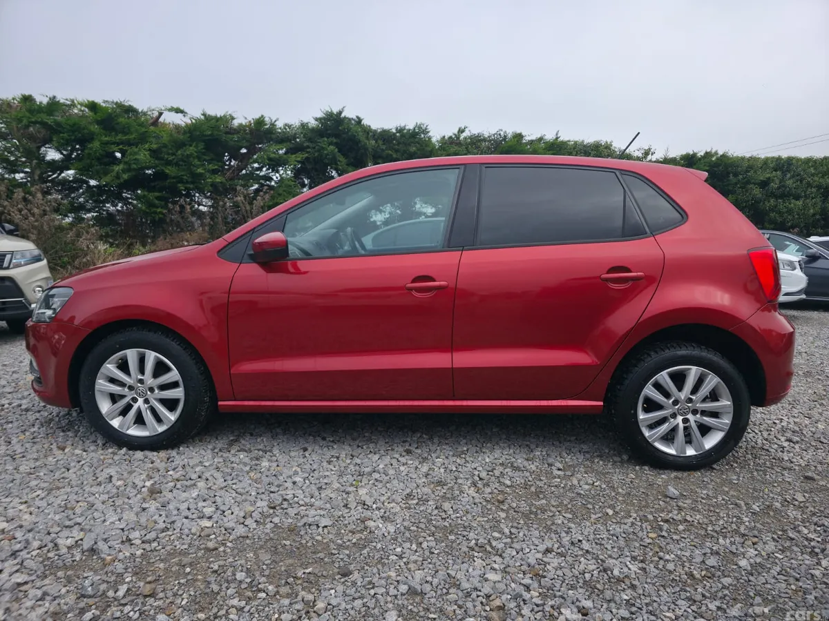 Volkswagen Polo Hatchback, Petrol, 2017, Red
