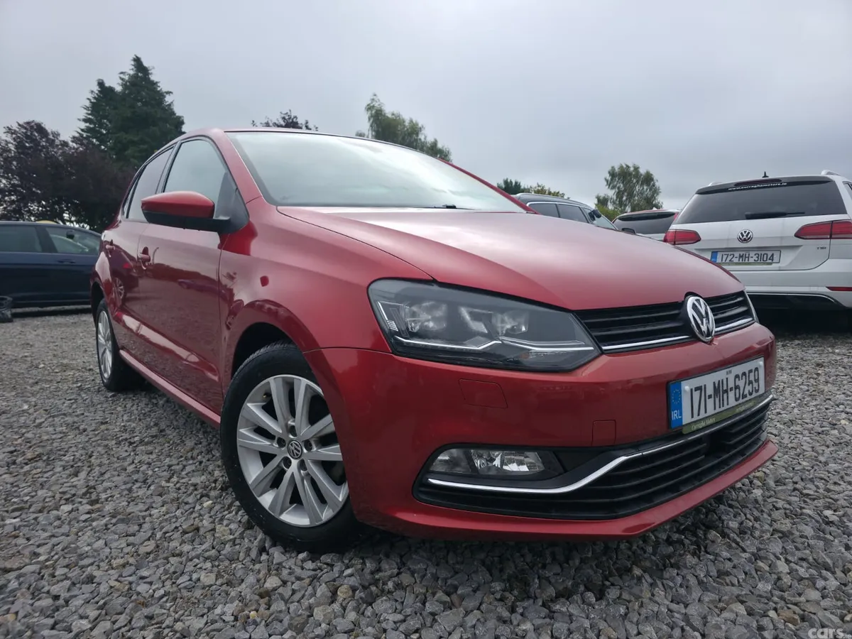 Volkswagen Polo Hatchback, Petrol, 2017, Red
