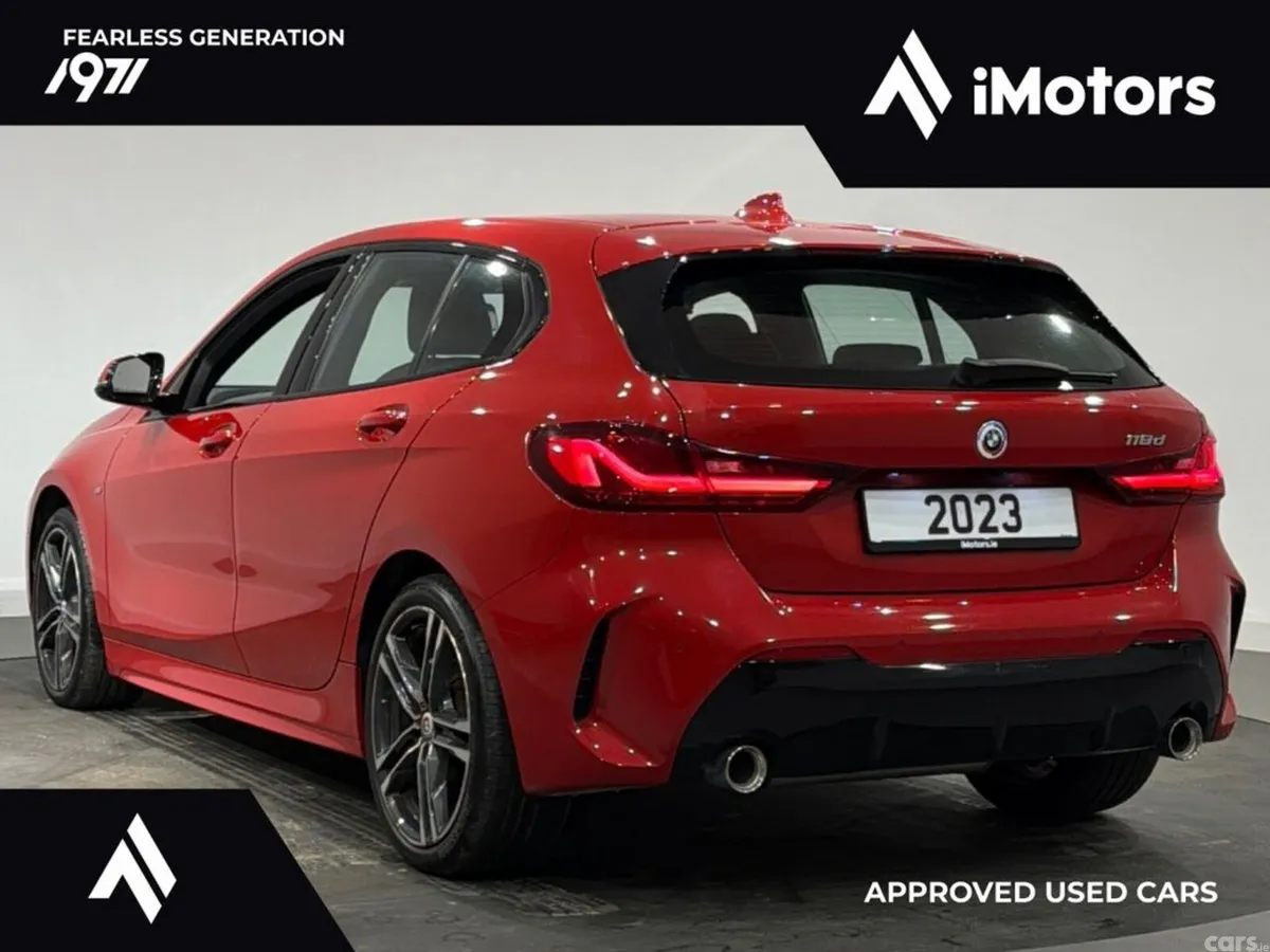 BMW 1-Series Hatchback, Diesel, 2023, Red