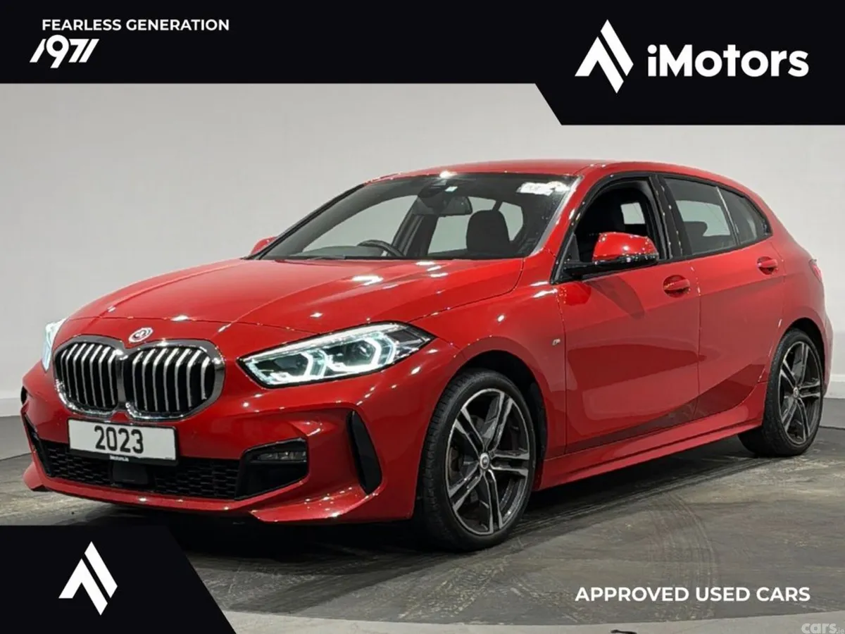 BMW 1-Series Hatchback, Diesel, 2023, Red