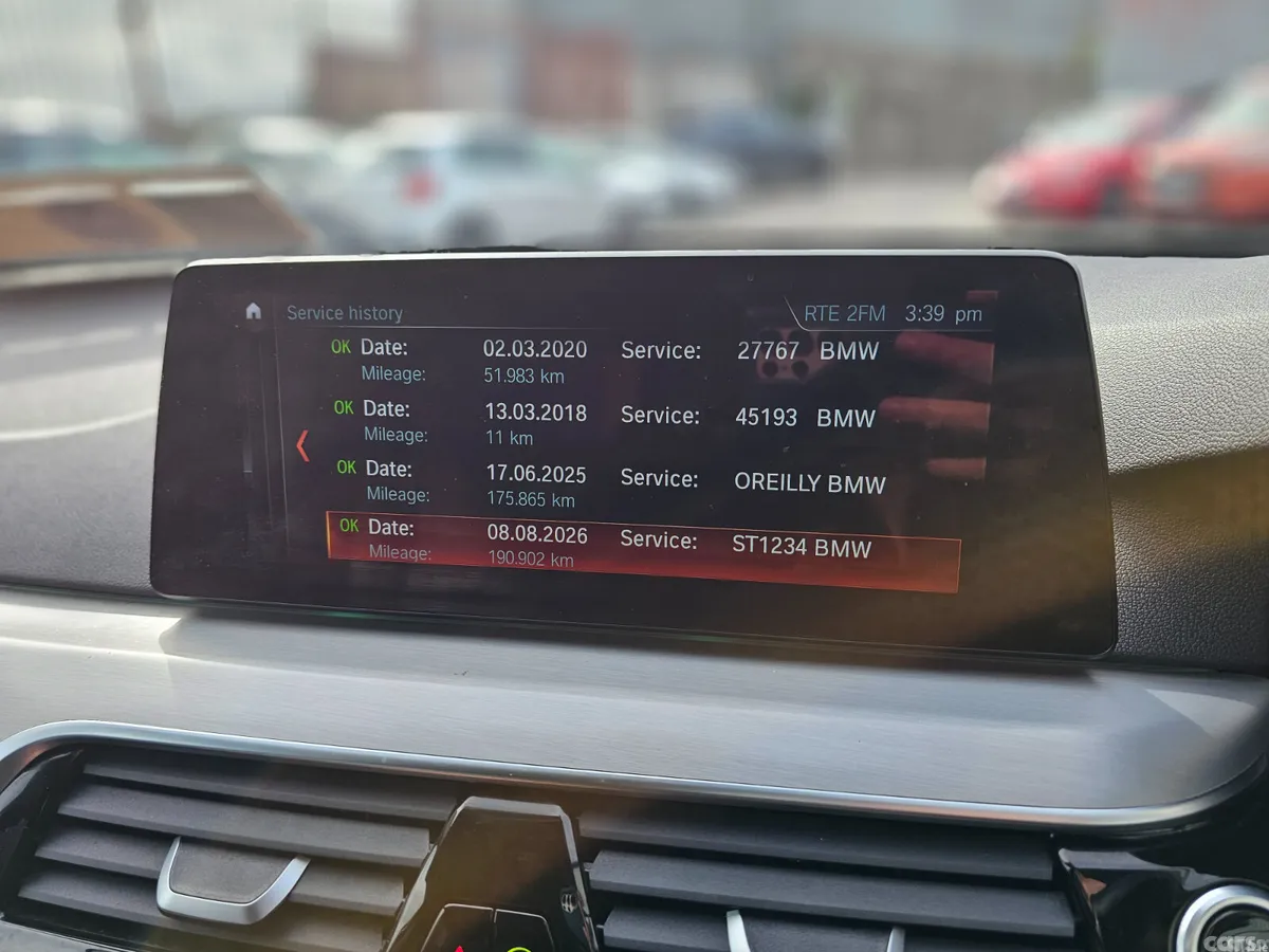BMW 5-Series Saloon, Diesel, 2018, Blue