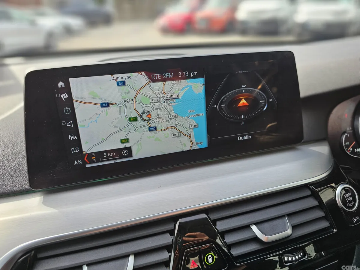 BMW 5-Series Saloon, Diesel, 2018, Blue