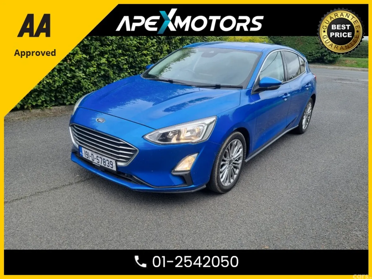 Ford Focus Hatchback, Diesel, 2019, Blue