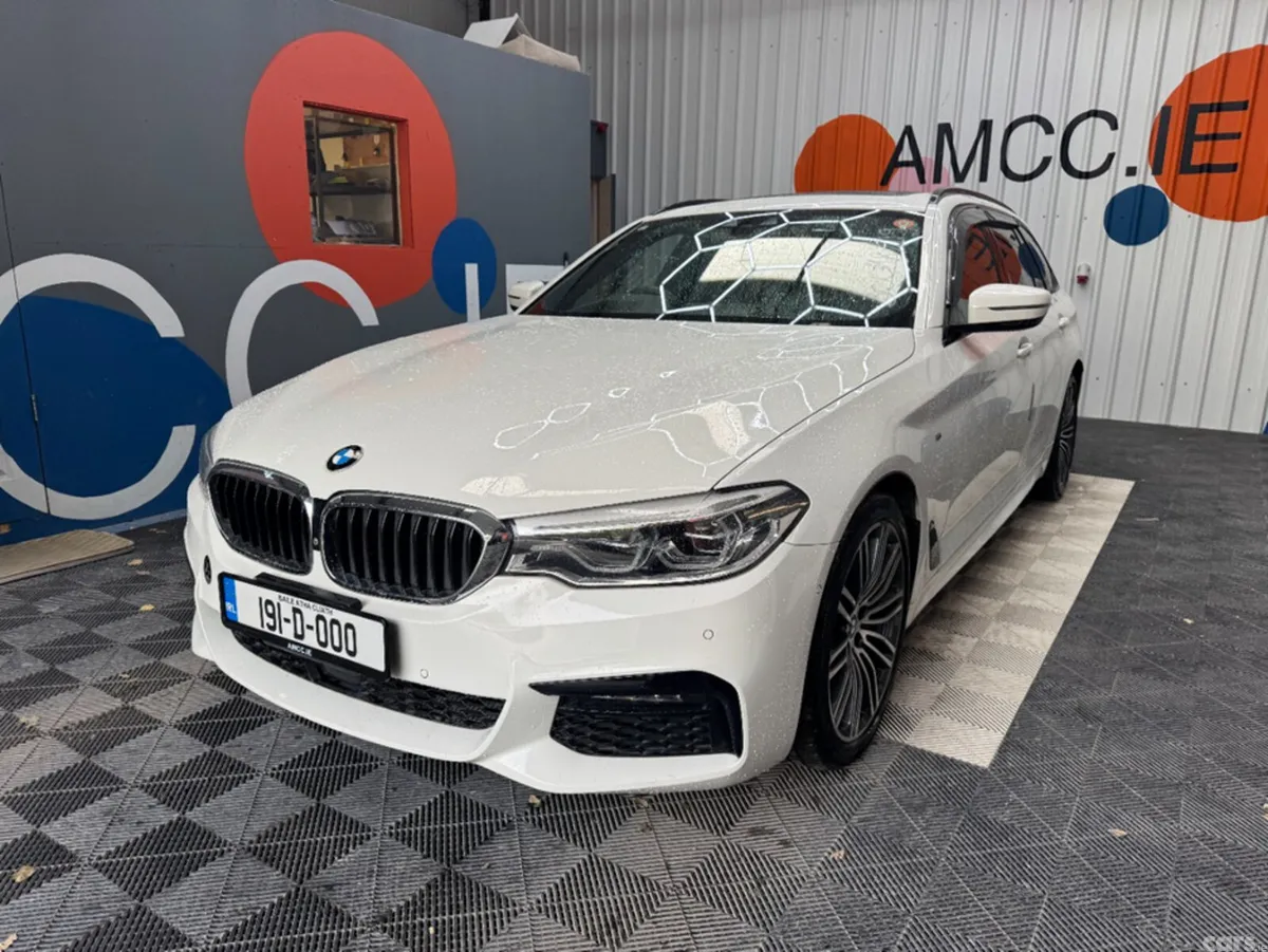BMW 5-Series Estate, Diesel, 2019, White