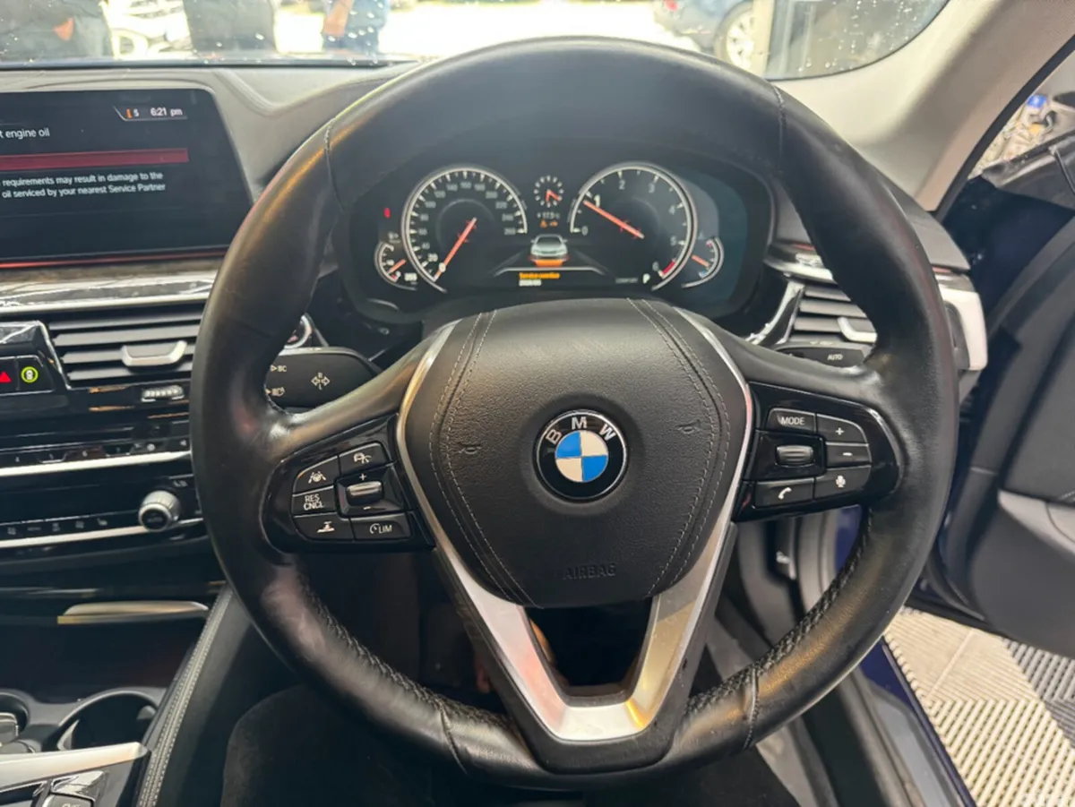 BMW 5-Series Saloon, Diesel, 2017, Blue