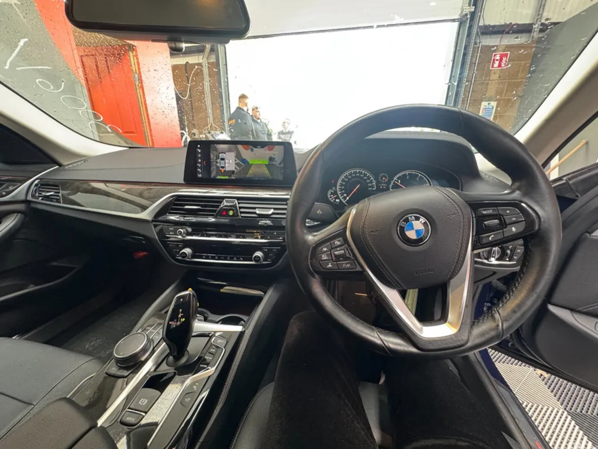 BMW 5-Series Saloon, Diesel, 2017, Blue