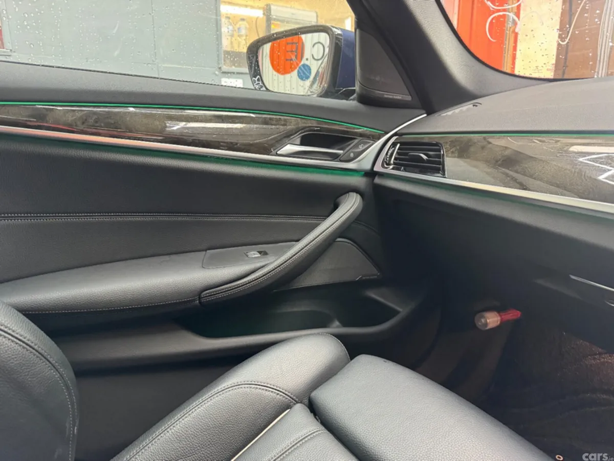BMW 5-Series Saloon, Petrol, 2018, Blue