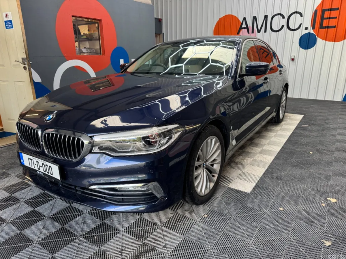 BMW 5-Series Saloon, Petrol, 2017, Blue