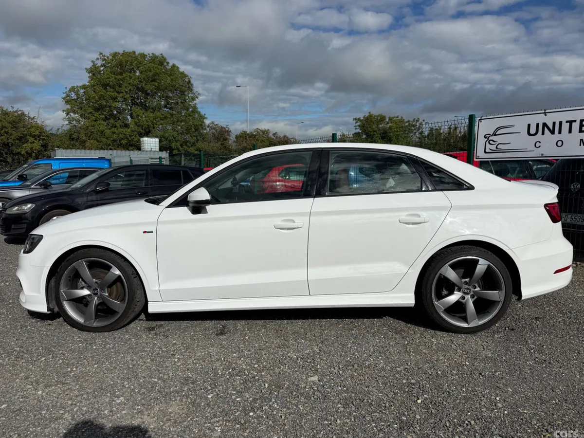 Audi A3 Saloon, Petrol, 2017, White