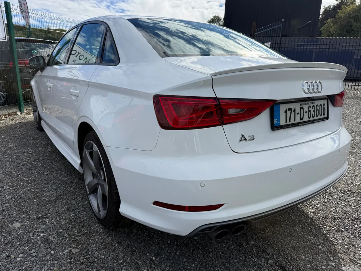 Audi A3 Saloon, Petrol, 2017, White