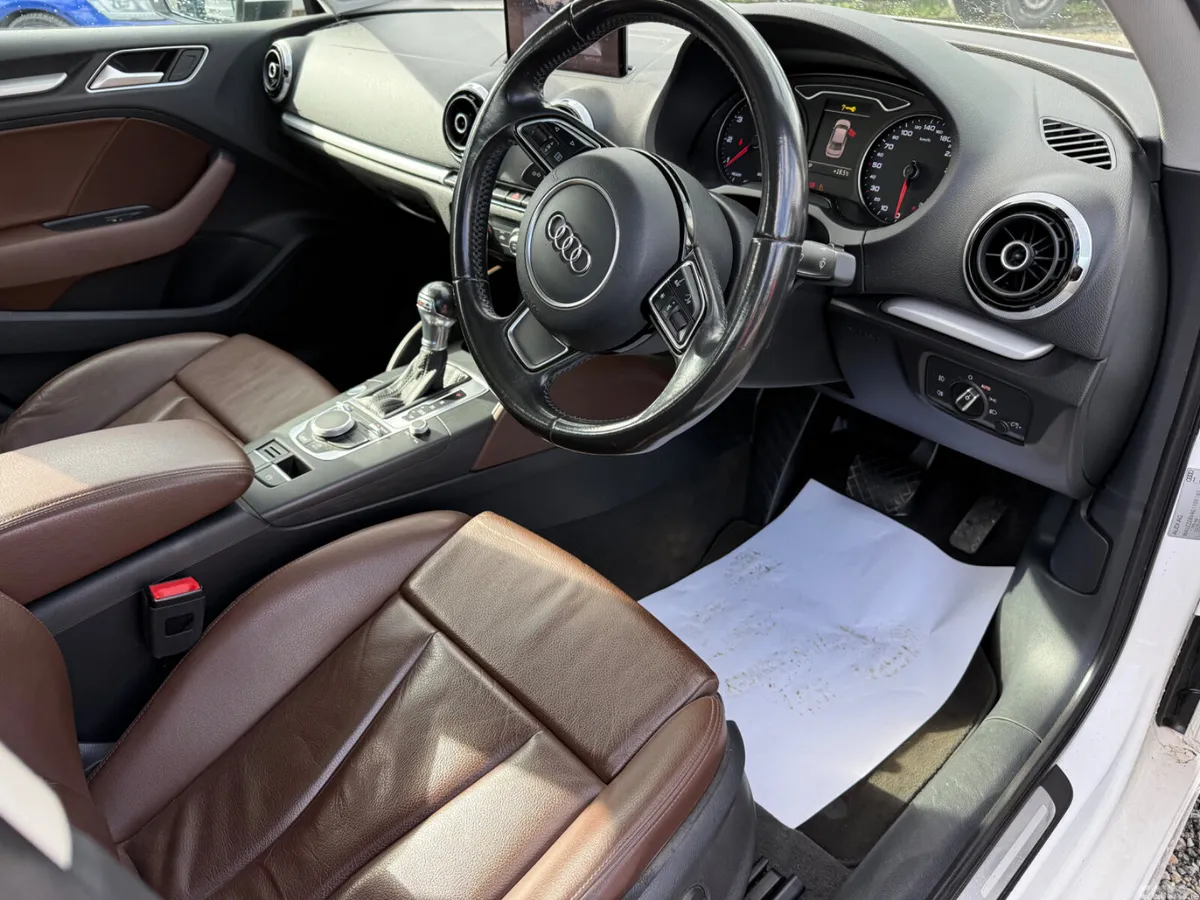 Audi A3 Saloon, Petrol, 2017, White