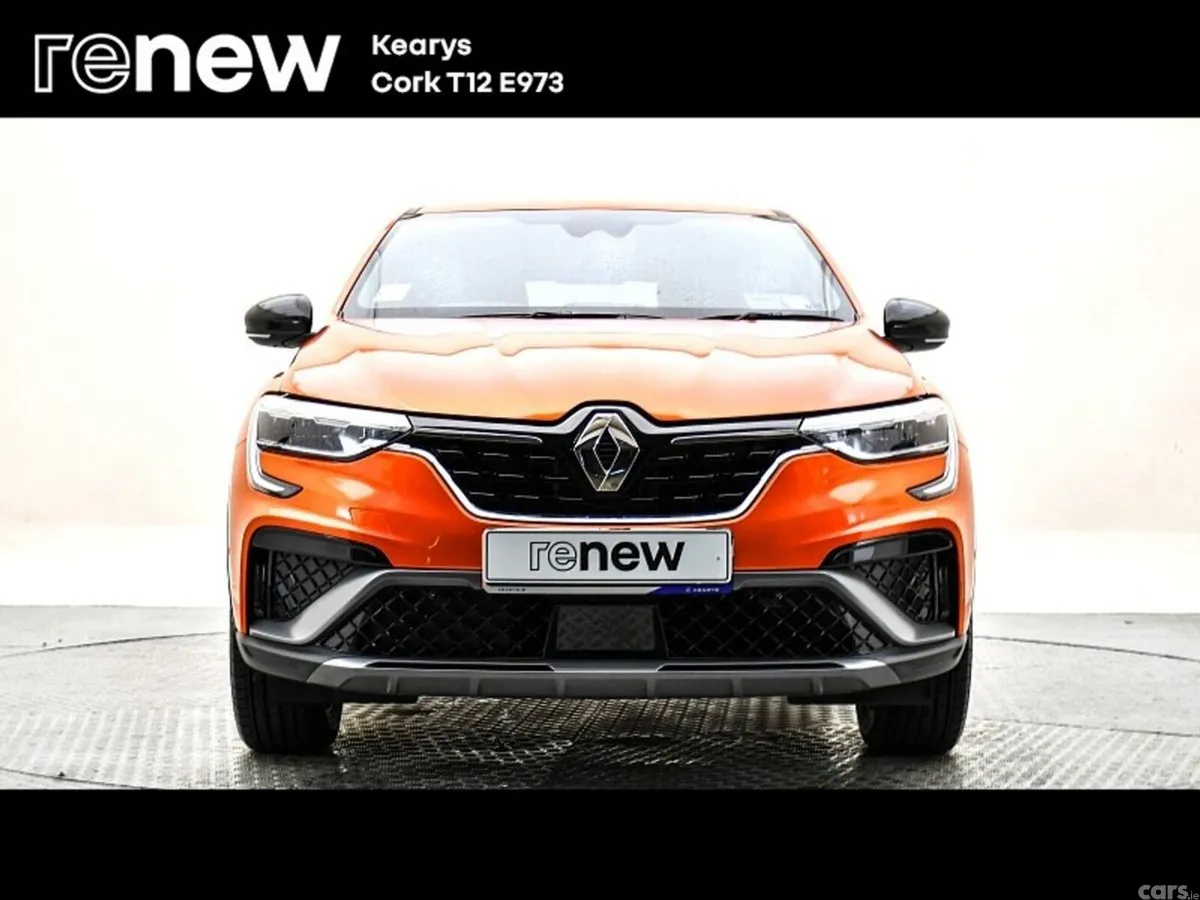 Renault Arkana SUV, Petrol Hybrid, 2021, Orange