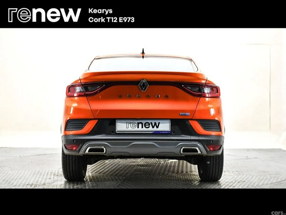 Renault Arkana SUV, Petrol Hybrid, 2021, Orange