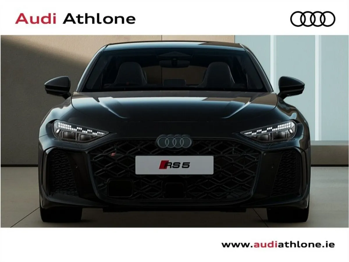 Audi RS5 Saloon, Petrol Plug-in Hybrid, 2027, Black