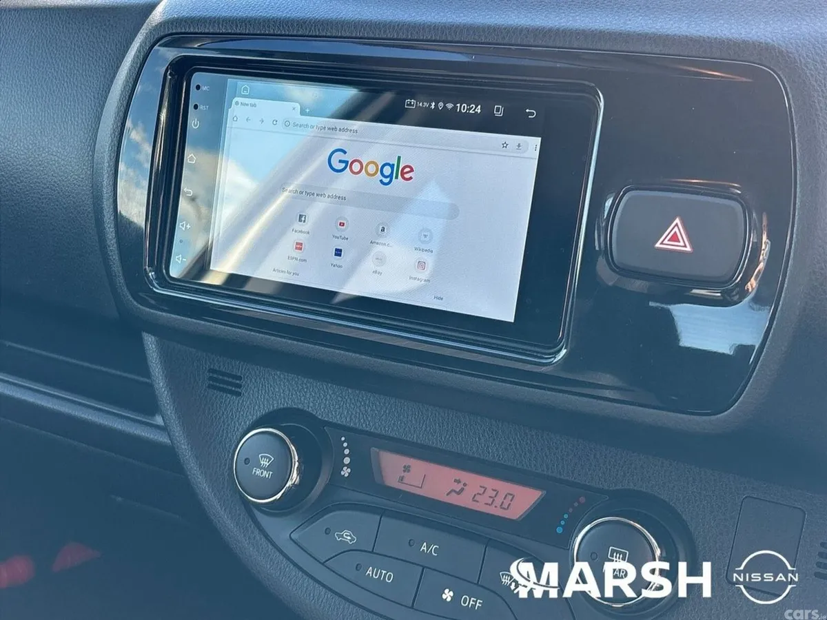 Toyota Vitz Hatchback, Petrol Hybrid, 2019, White