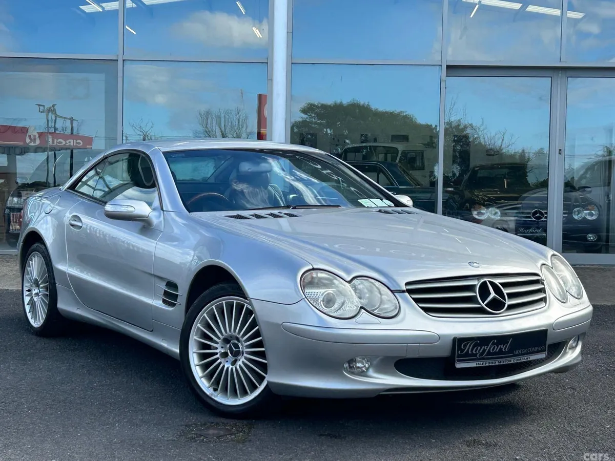 Mercedes-Benz SL-Class Convertible, Petrol, 2004, Silver