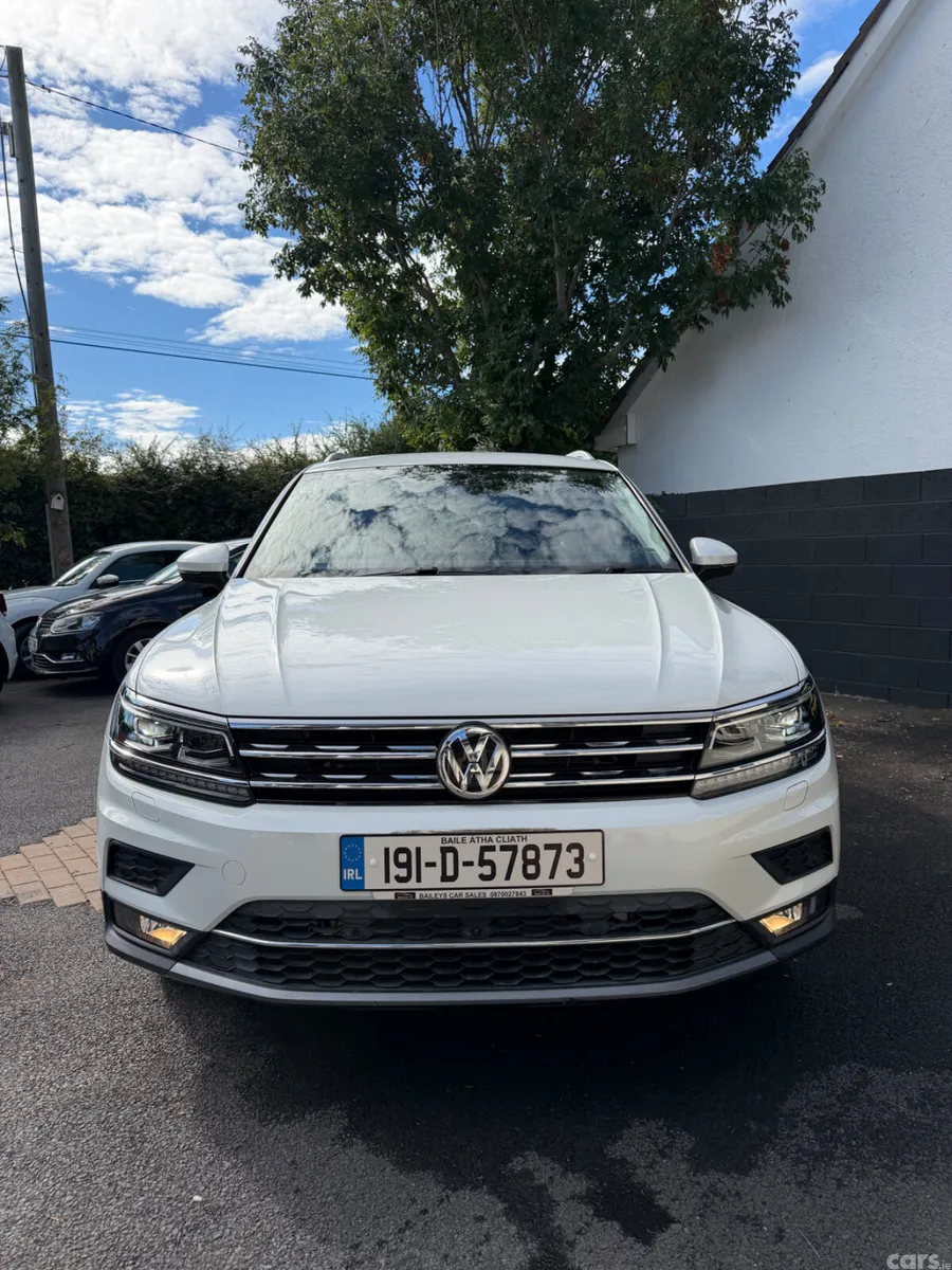 Volkswagen Tiguan SUV, Diesel, 2019, White