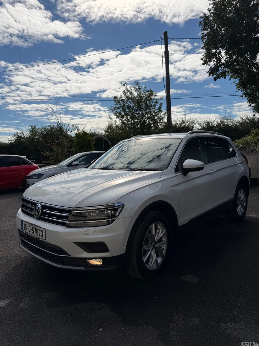 Volkswagen Tiguan SUV, Diesel, 2019, White