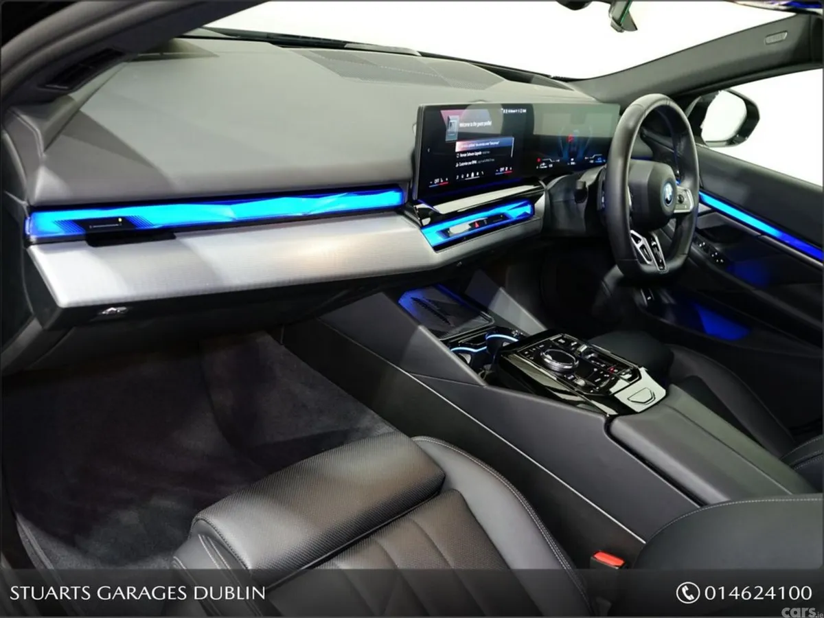 BMW 5-Series Estate, Petrol Plug-in Hybrid, 2025, Black