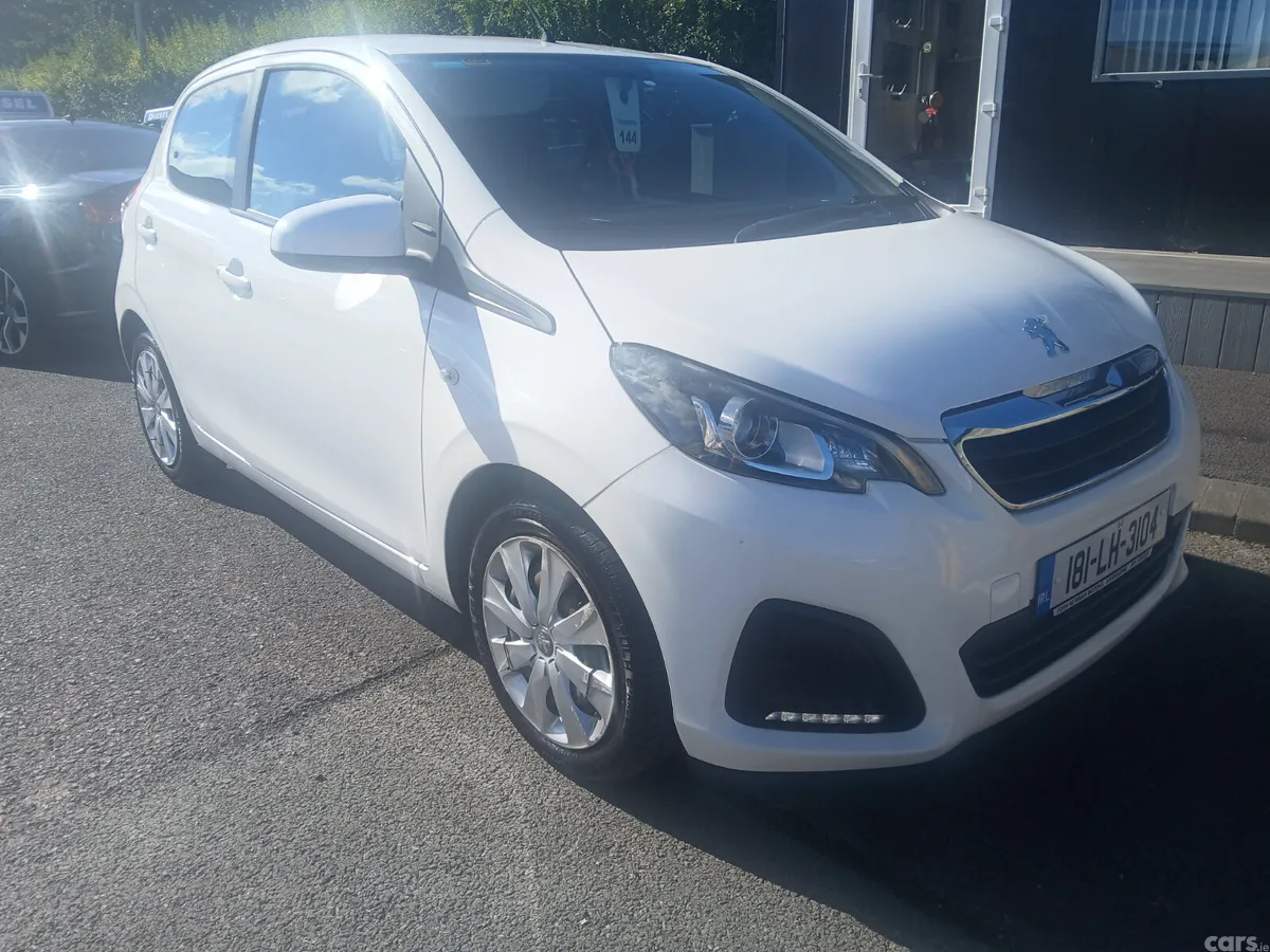 Peugeot 108 Hatchback, Petrol, 2018, White