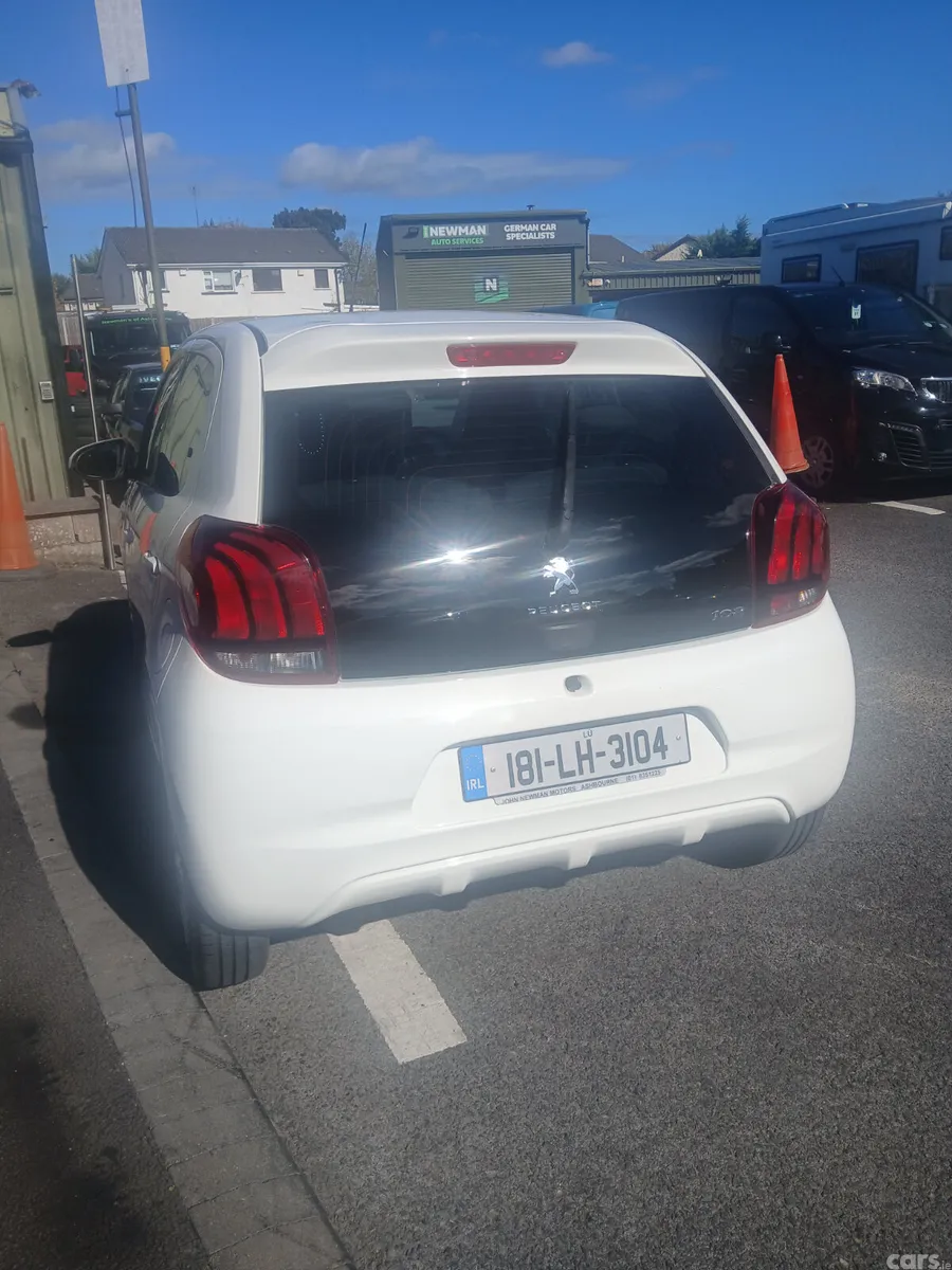 Peugeot 108 Hatchback, Petrol, 2018, White