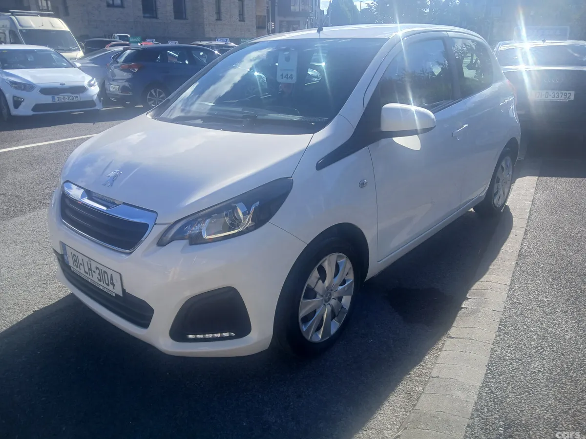 Peugeot 108 Hatchback, Petrol, 2018, White