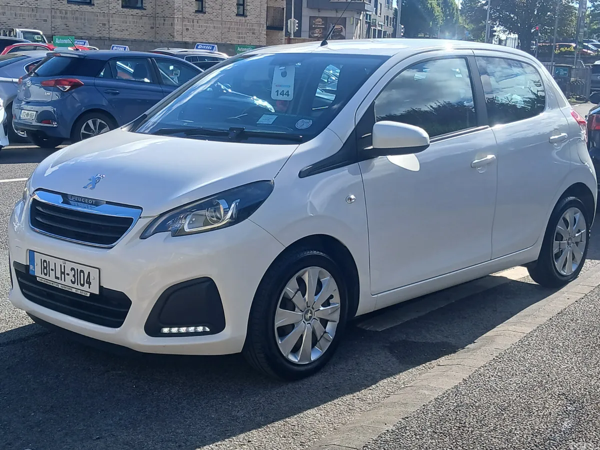 Peugeot 108 Hatchback, Petrol, 2018, White