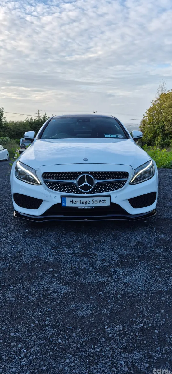 Mercedes-Benz C-Class Coupe, Diesel, 2017, White