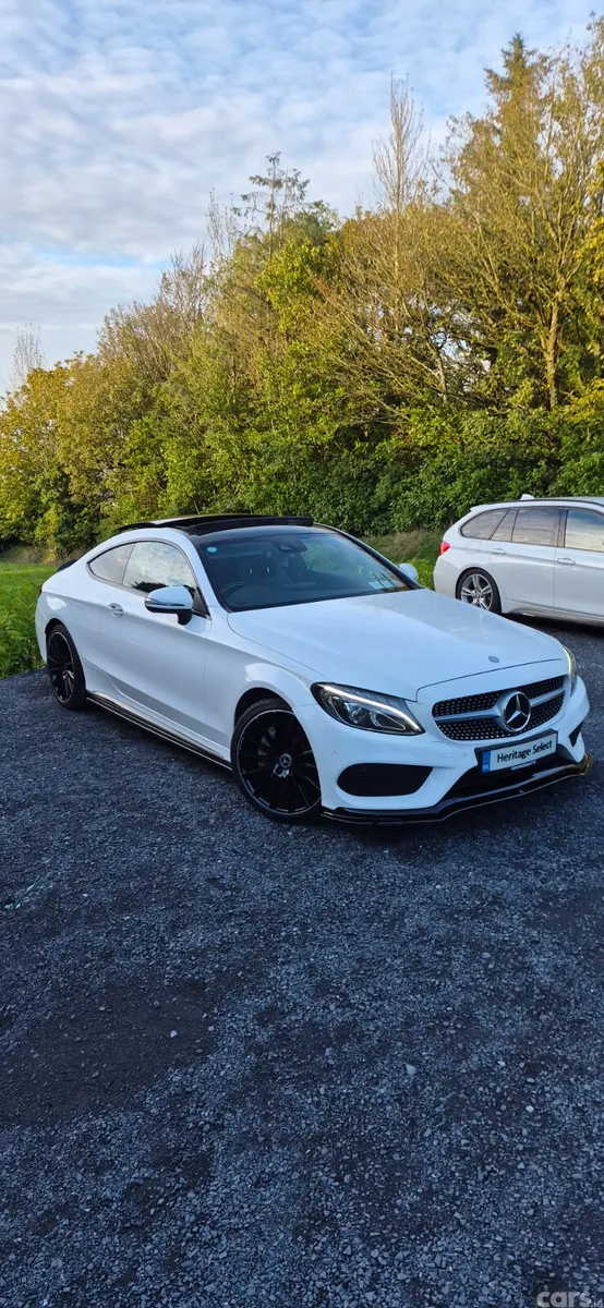 Mercedes-Benz C-Class Coupe, Diesel, 2017, White