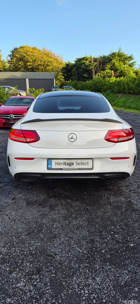 Mercedes-Benz C-Class Coupe, Diesel, 2017, White