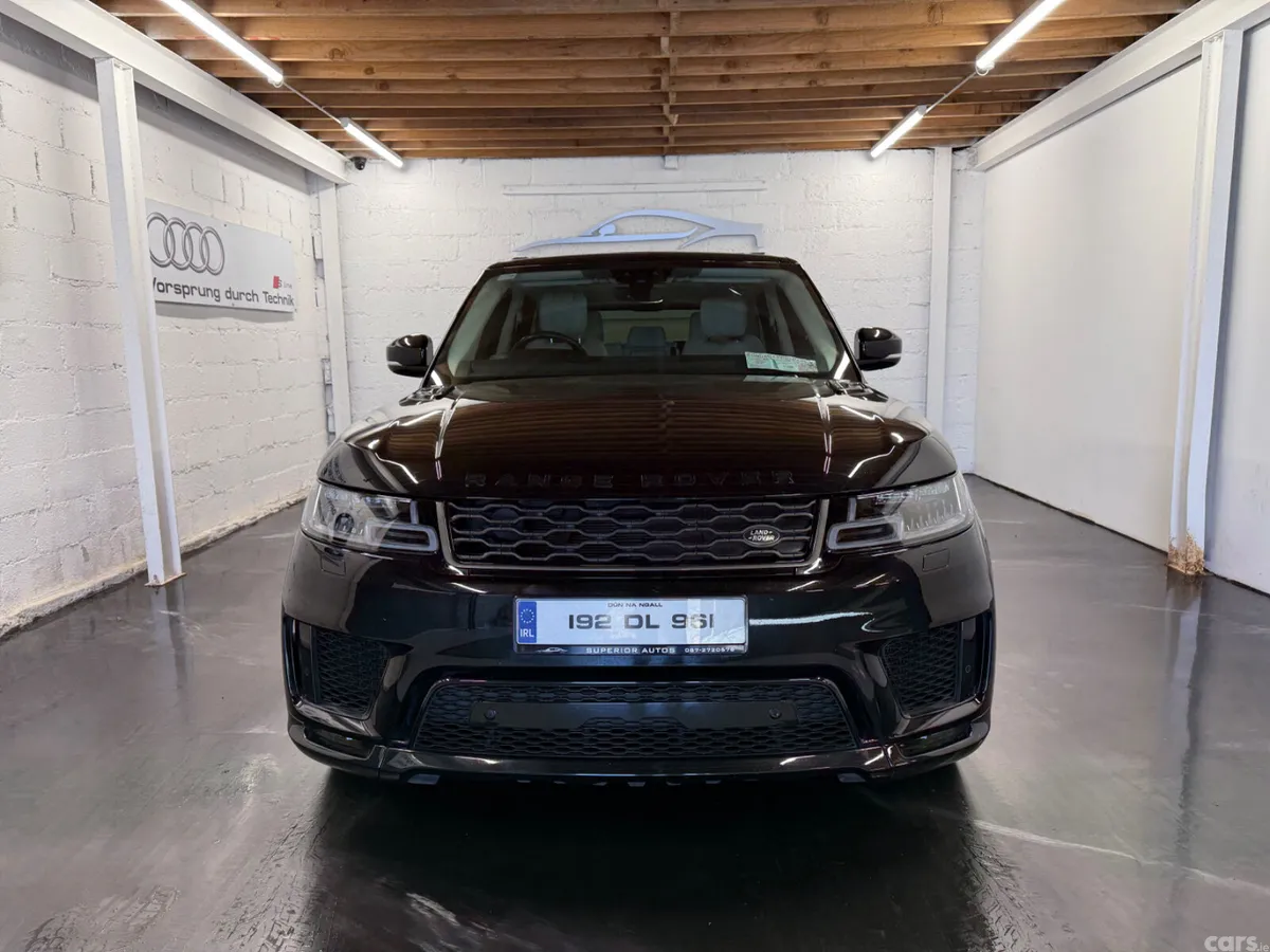 Land Rover Range Rover Sport SUV, Petrol Plug-in Hybrid, 2019, Black
