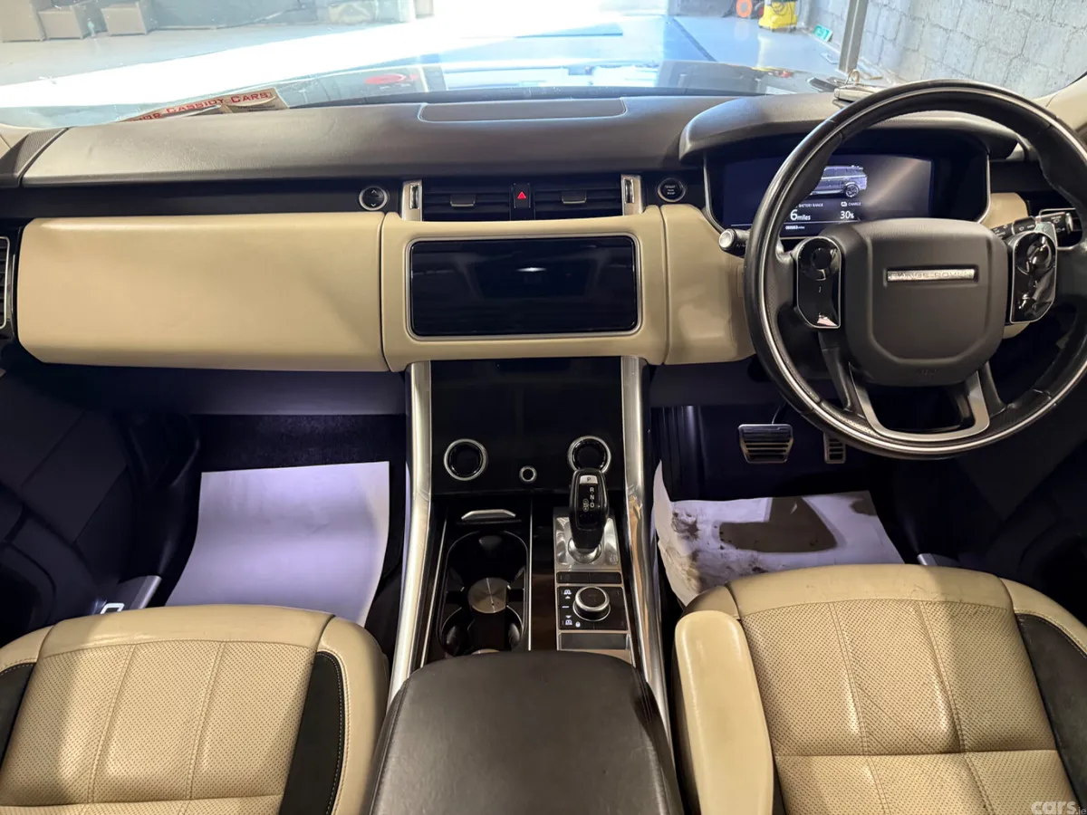 Land Rover Range Rover Sport SUV, Petrol Plug-in Hybrid, 2019, Black