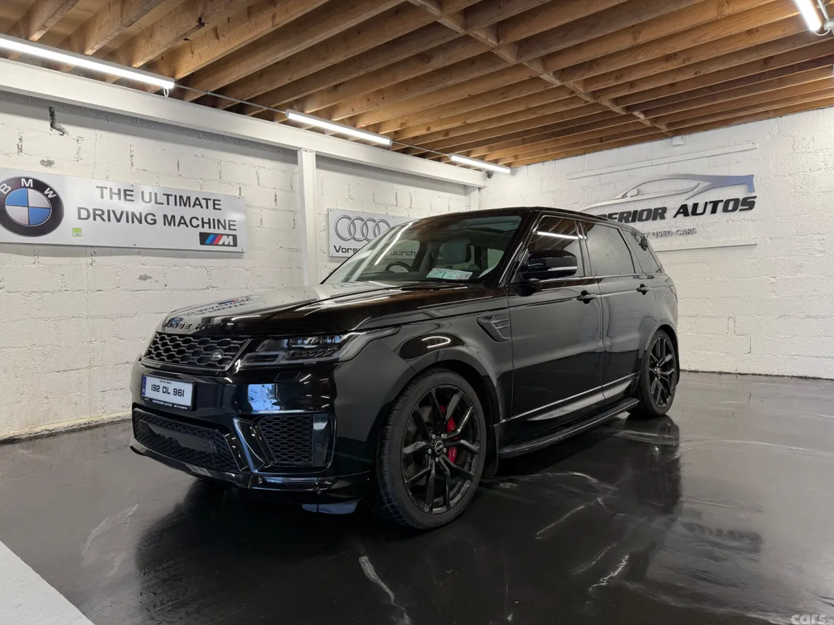 Land Rover Range Rover Sport SUV, Petrol Plug-in Hybrid, 2019, Black