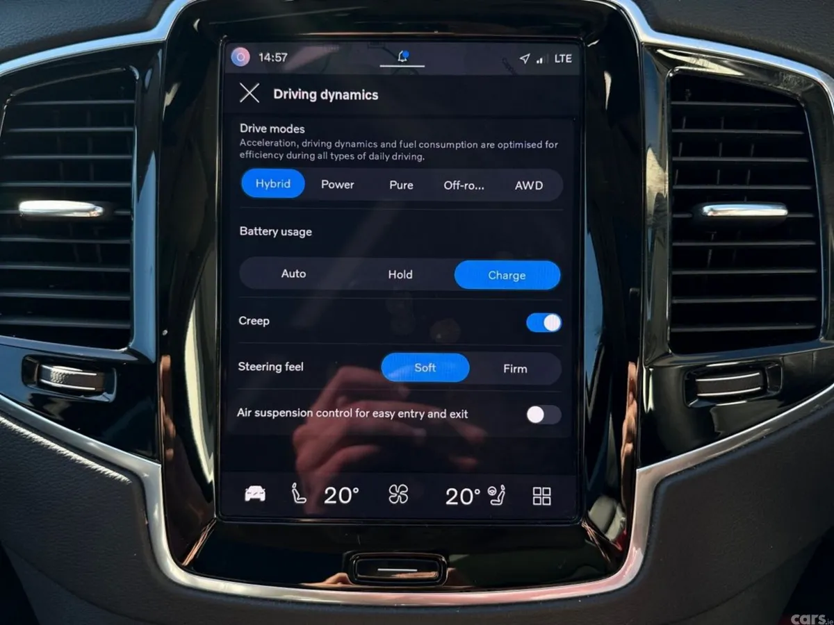Volvo XC90 SUV, Petrol Plug-in Hybrid, 2023, Blue