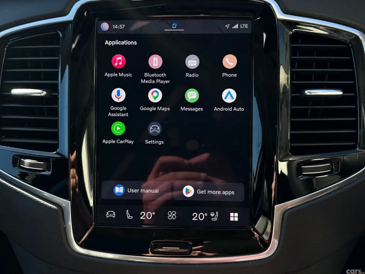Volvo XC90 SUV, Petrol Plug-in Hybrid, 2023, Blue