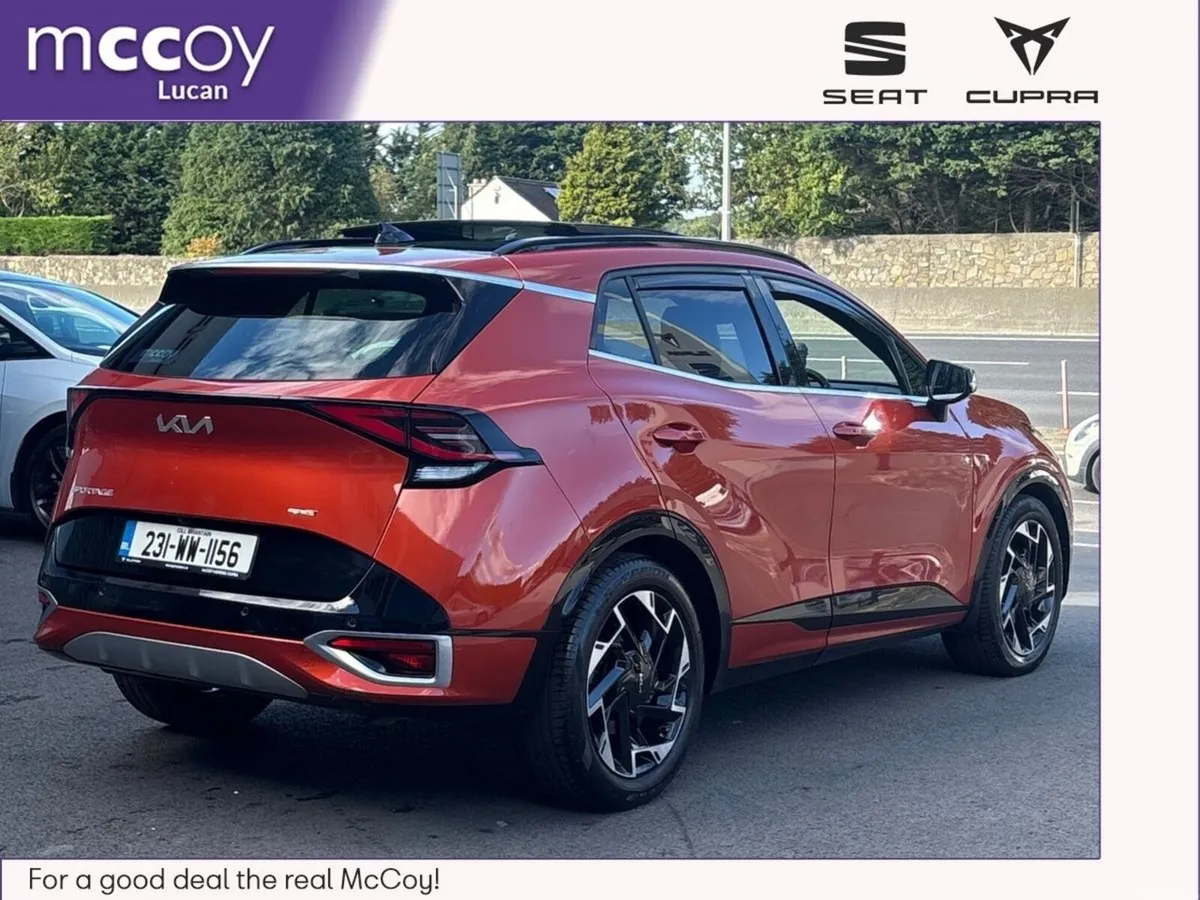 Kia Sportage SUV, Diesel Hybrid, 2023, Orange
