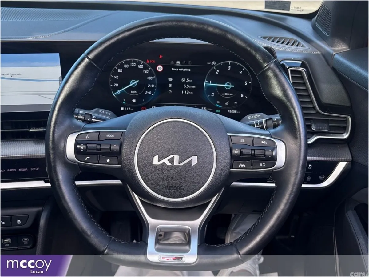 Kia Sportage SUV, Diesel Hybrid, 2023, Orange