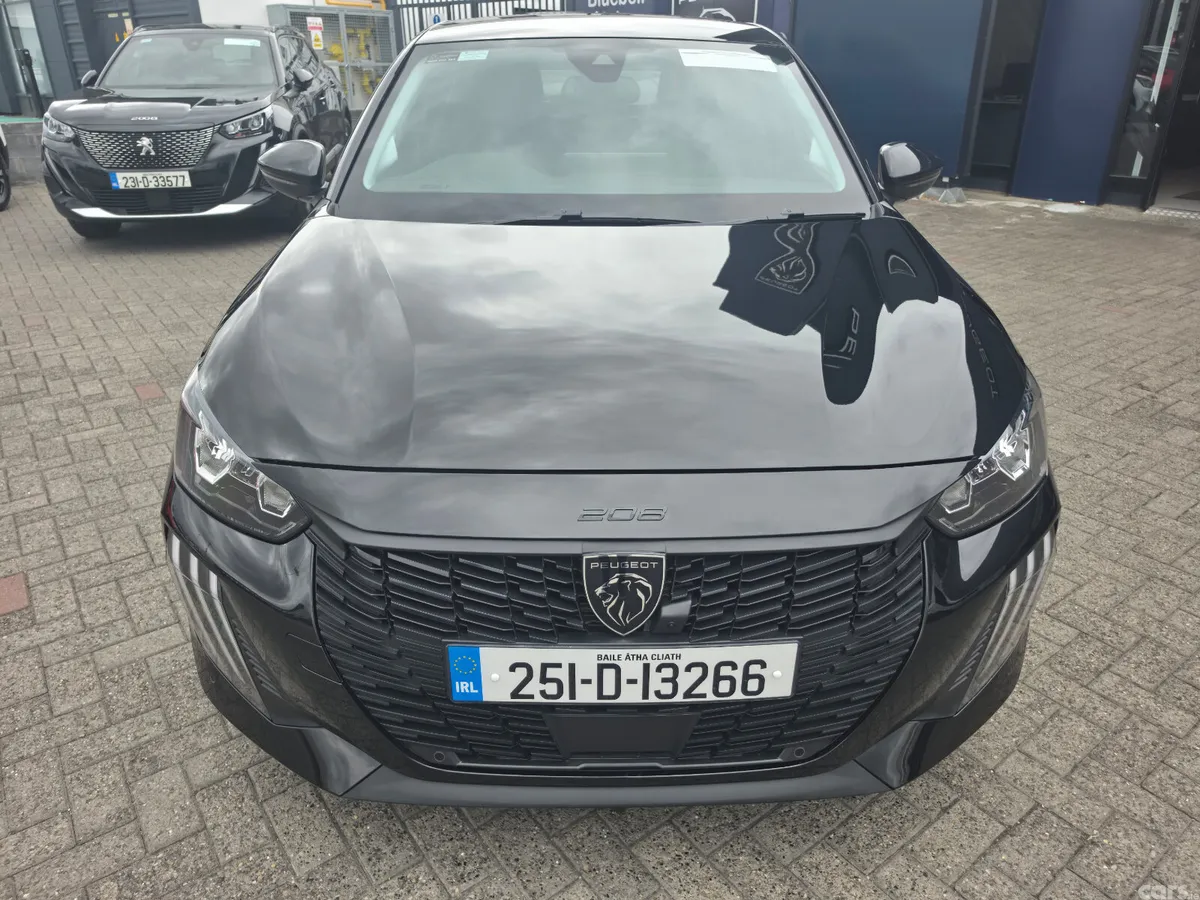 Peugeot 208 Hatchback, Petrol, 2025, Black