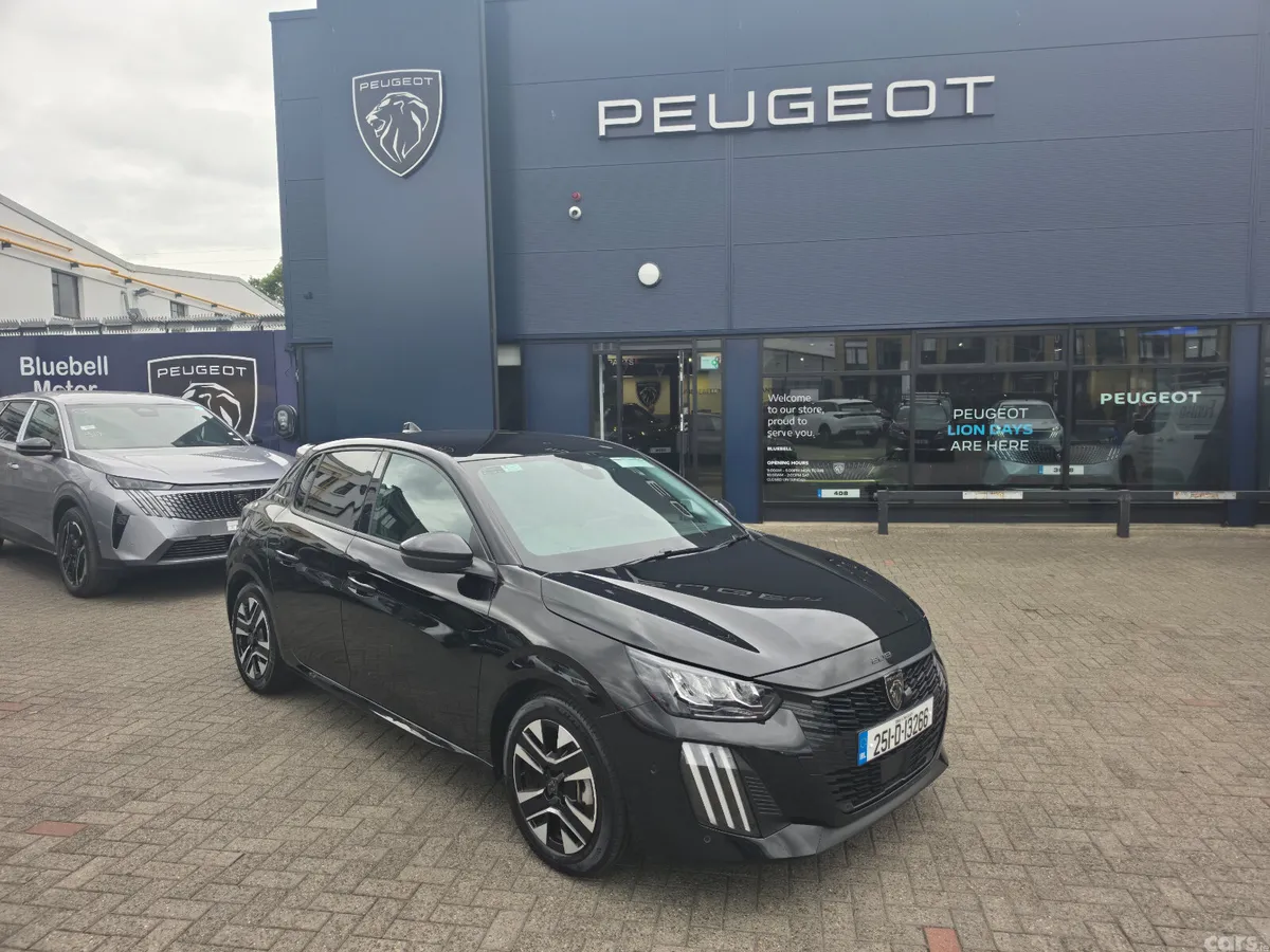 Peugeot 208 Hatchback, Petrol, 2025, Black