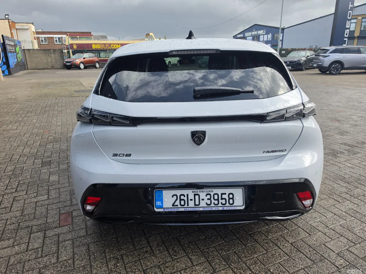 Peugeot 308 Hatchback, Petrol Hybrid, 2026, White