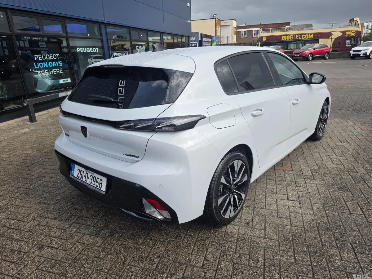 Peugeot 308 Hatchback, Petrol Hybrid, 2026, White