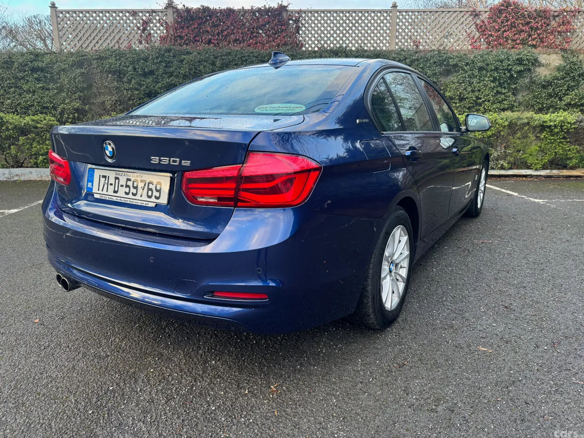 BMW 3-Series Saloon, Petrol Plug-in Hybrid, 2017, Blue