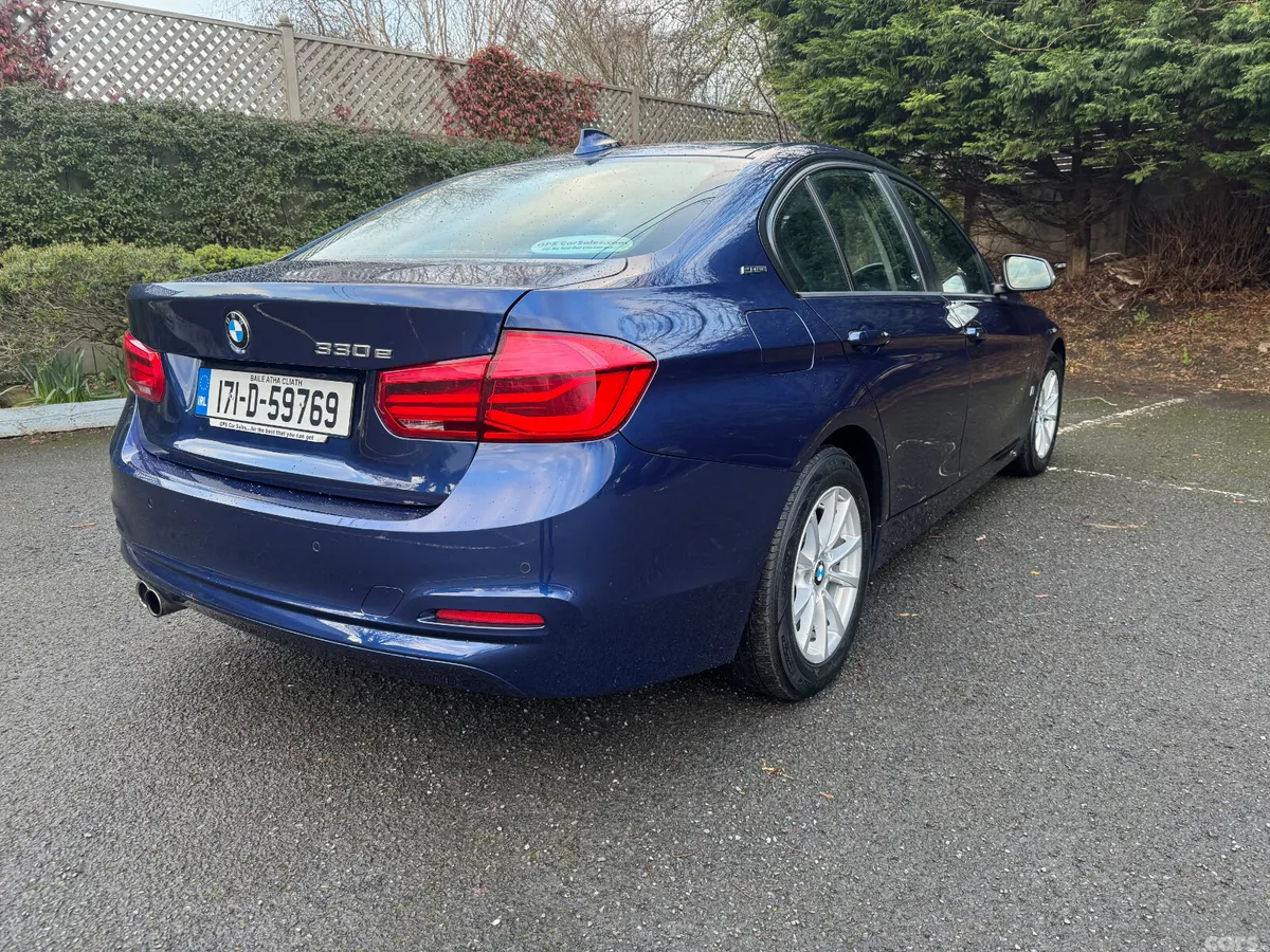 BMW 3-Series Saloon, Petrol Plug-in Hybrid, 2017, Blue