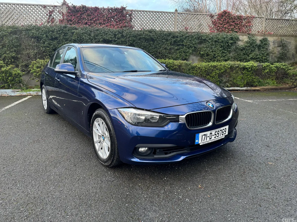 BMW 3-Series Saloon, Petrol Plug-in Hybrid, 2017, Blue