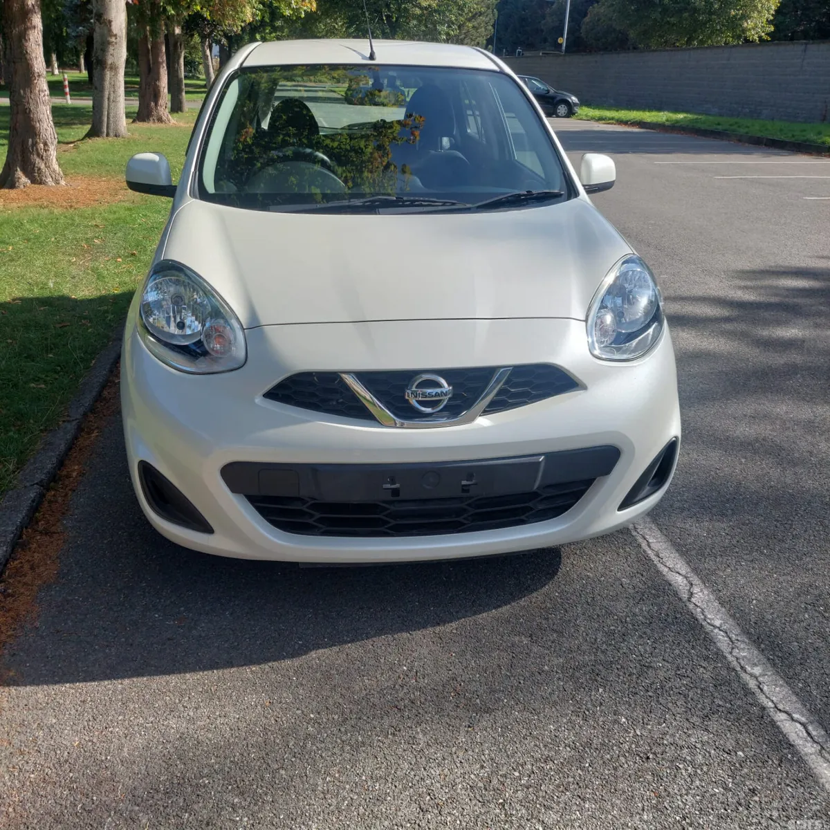 Nissan March Hatchback, Petrol, 2016, White
