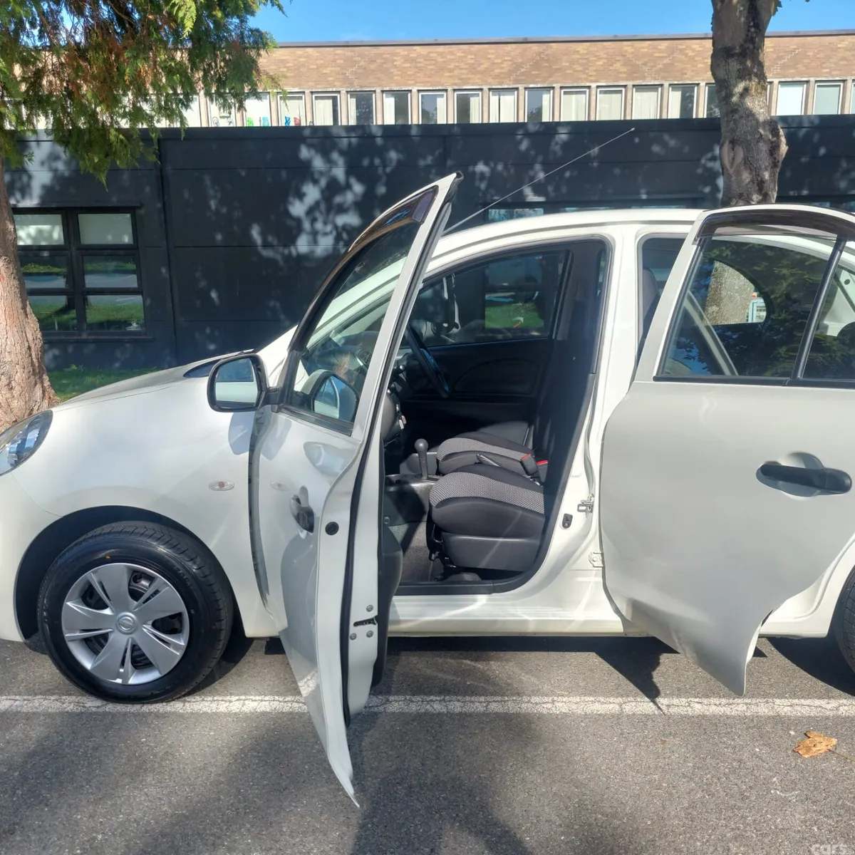 Nissan March Hatchback, Petrol, 2016, White
