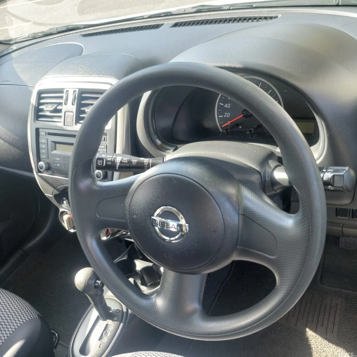 Nissan March Hatchback, Petrol, 2016, White