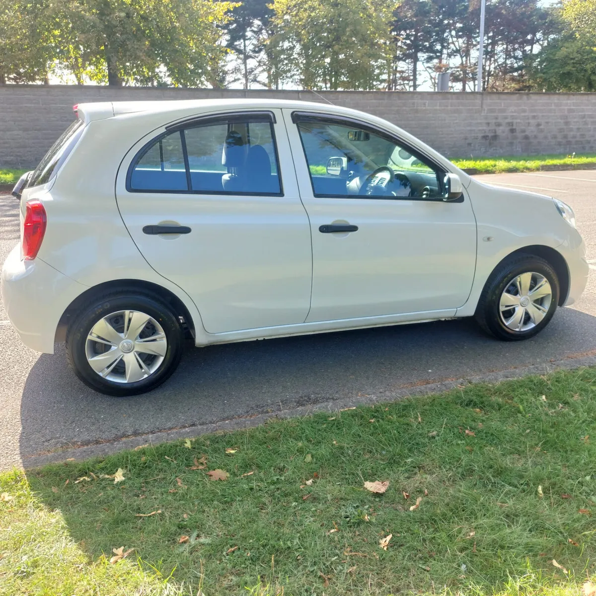 Nissan March Hatchback, Petrol, 2016, White