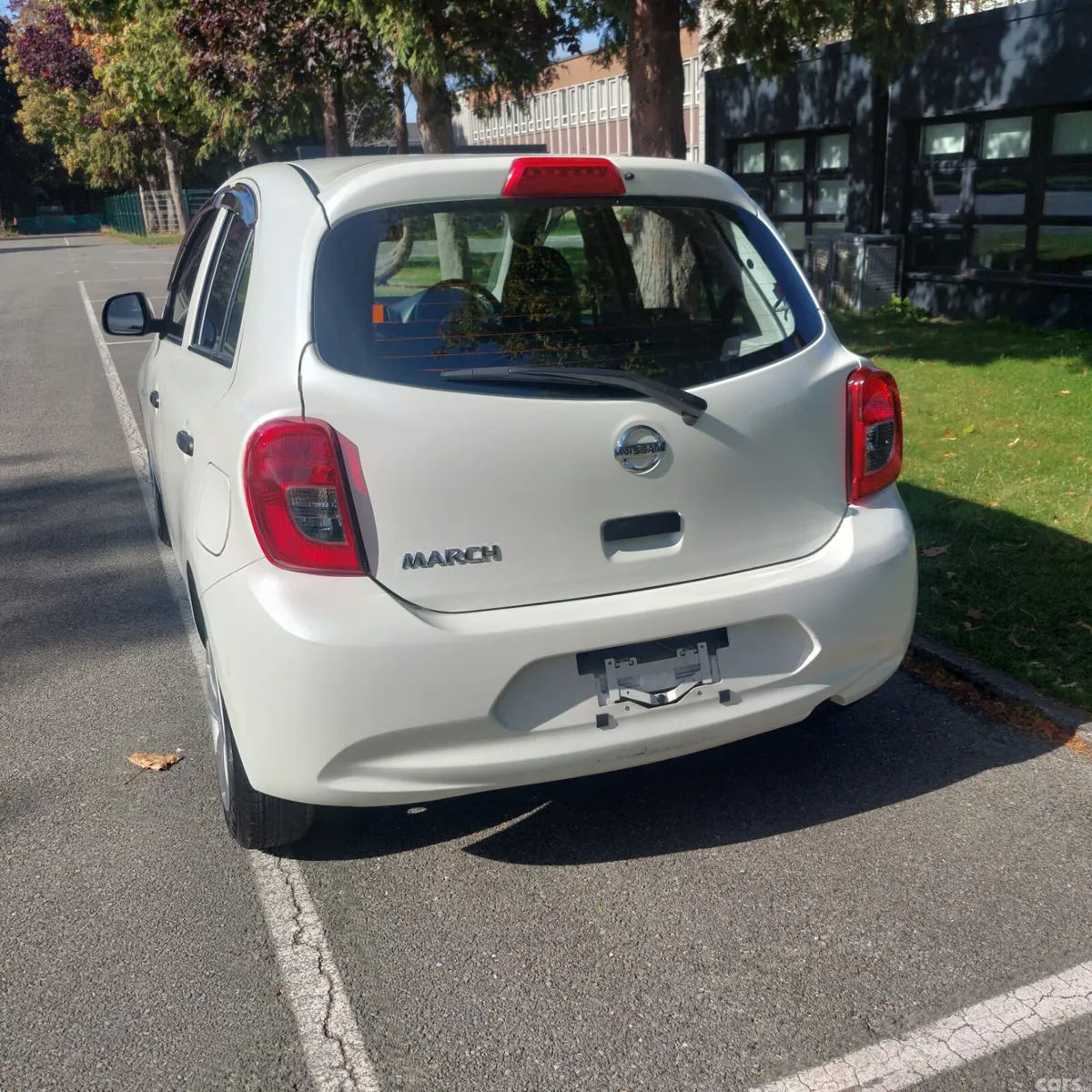 Nissan March Hatchback, Petrol, 2016, White